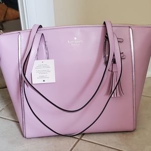 Kate Spade Kali tote quartz pink